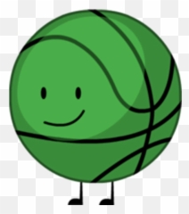 Green Basketball - Basketball Ball Cartoon Png Emoji,Basketball Emoticon