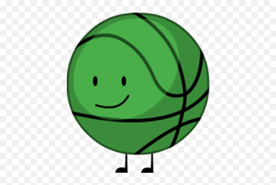 Green Basketball - Basketball Ball Cartoon Png Emoji,Basketball Emoticon