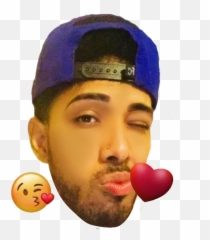 Emoji Besos Real People - Heart