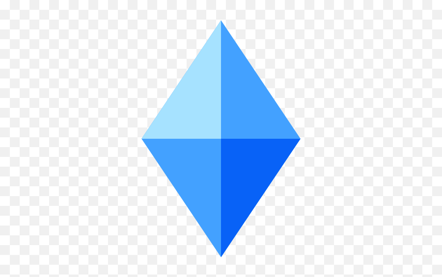 Large Blue Diamond Emoji For Facebook - Small Blue Diamond,Diamon Emoji