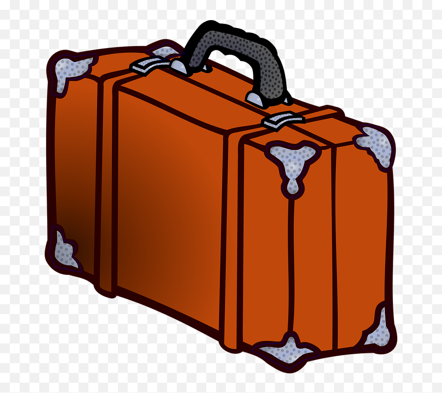 Free Case Law Vectors - Suitcase Clipart Black And White Emoji,Peach Emoji Case