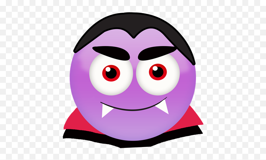 Vampire Emoji Transparent Png - Cartoon,Emoji Vampire