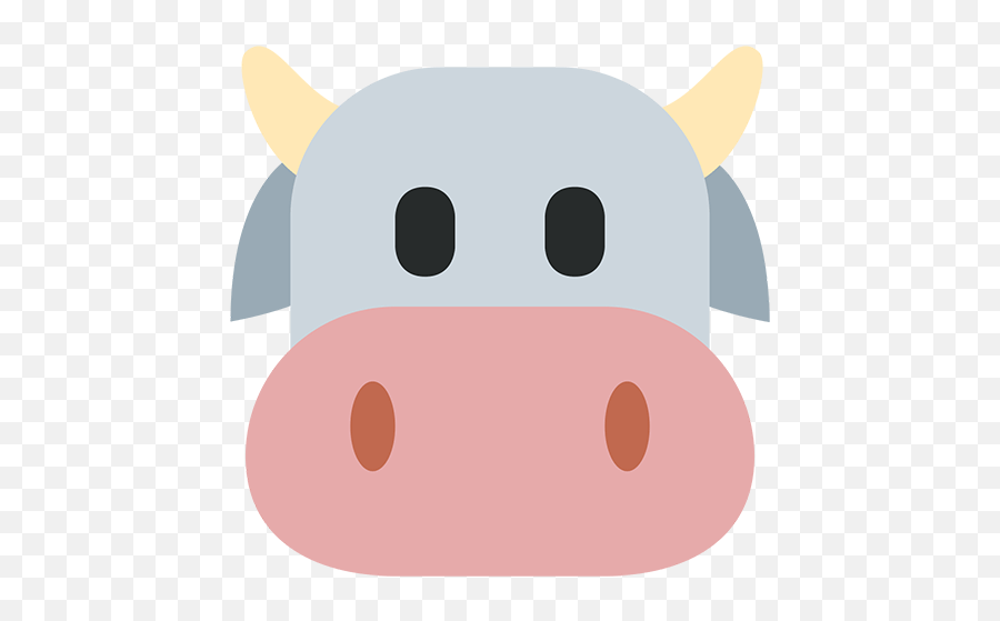 Pig Emoji Clipart - Cow Face Emoji,Pig Emoji