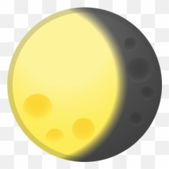 Waning Gibbous Moon Icon - Waning Gibbous Moon Png Emoji,Boat Moon Emoji