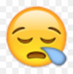 Emoji Tired Png