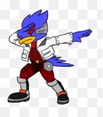 Free PNG Dab Dance Move - Konfest Star Fox Falco Emoji