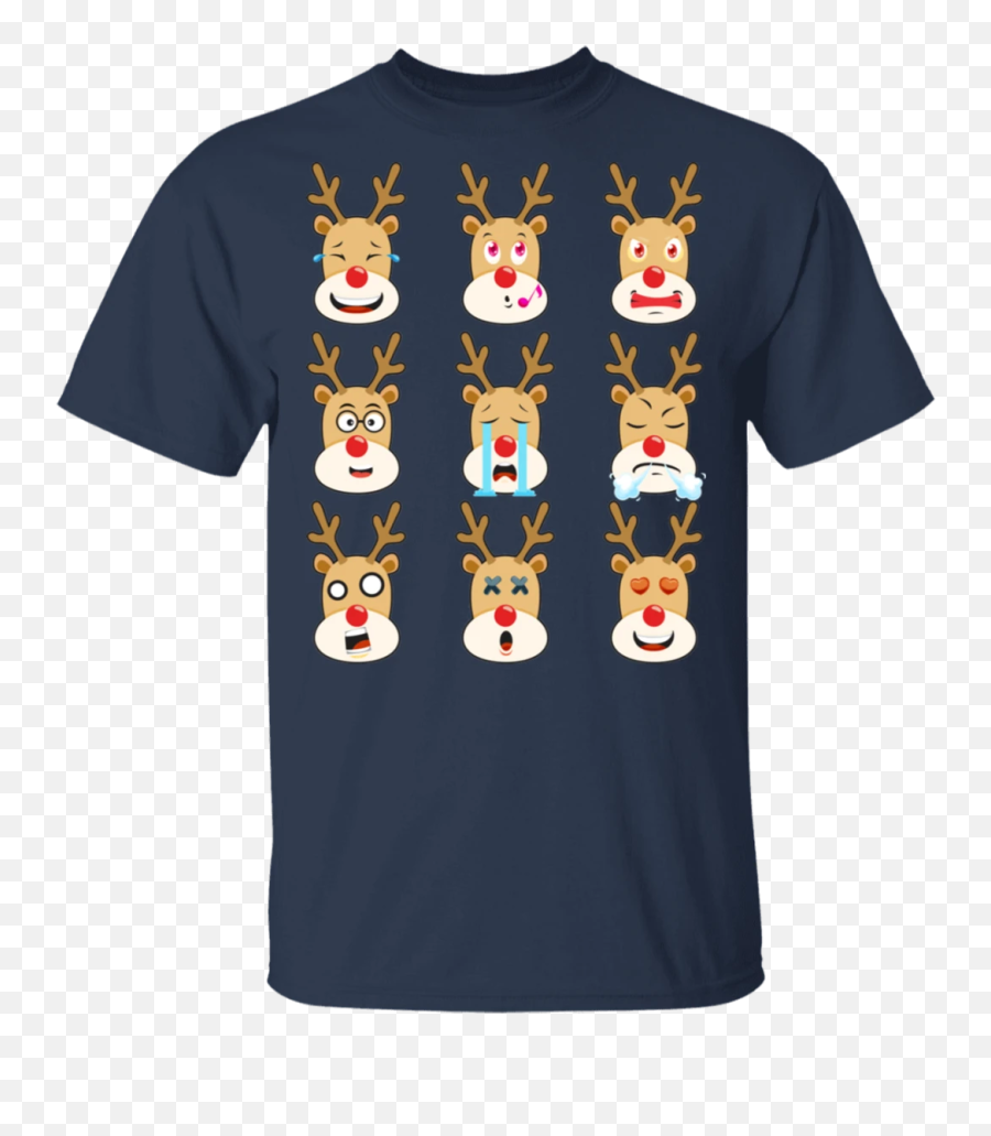 Rudolph Christmas Emoji T - Cartoon,Emoji Christmas