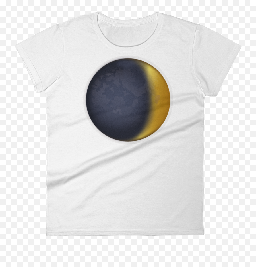 Download Womens Emoji Shirt Waxing Crescent Moon Just Emoji - Circle,Earth Emoji