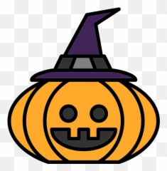 halloween pumpkin horror Terror spooky scary fear icon - Clip Art Emoji