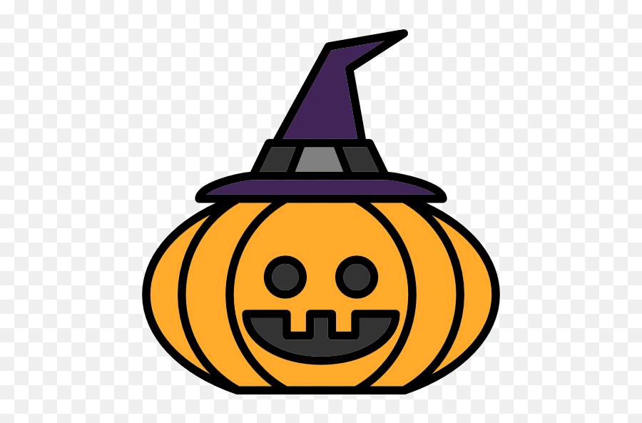 Halloween Pumpkin Horror Terror Spooky Scary Fear Icon - Clip Art Emoji,Pumpkin Emoticon