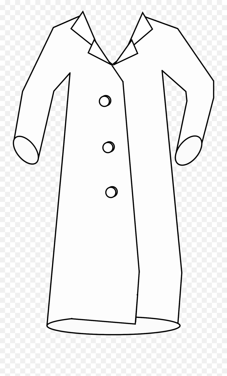 Transparent Background Doctors Coat Clipart - Clip Art Emoji,Jacket Emoji
