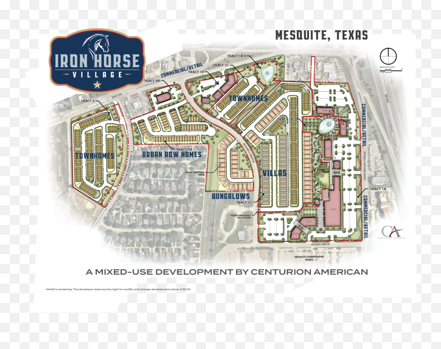 Mesquite Breaks Ground On 54 - Acre Mixeduse Development Iron Horse Village Mesquite Tx Emoji,Horse Emoticons