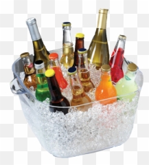 Liquor - Cooler Of Drinks Png Emoji