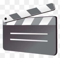 Clapperboard PNG Transparent Images Free Download Clip Art - Icon Emoji