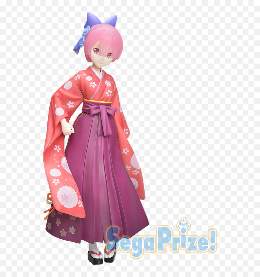 Sega Spm Figure - Rezero Kara Hajimeru Isekai Seikatsu Ram Wastyle Re Zero Rem Ram Kimono Figure Emoji,Japanese Dolls Emoji