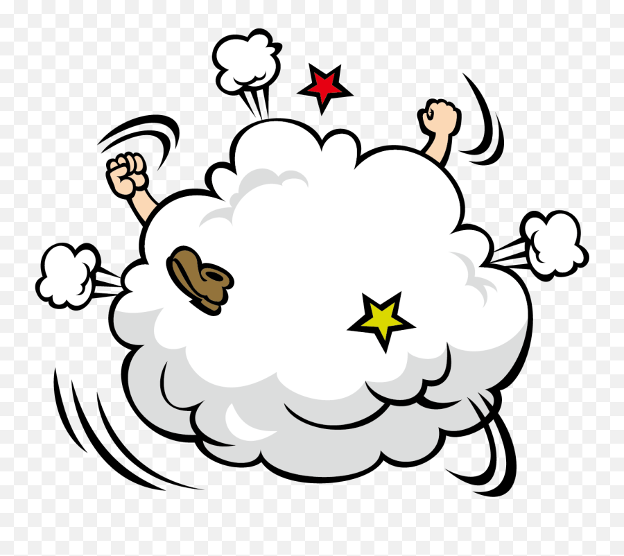 Nfs 9 - 19e Cartoon Fighting Cloud Clipart Full Size Fighting Cloud Emoji,Fighting Emoji