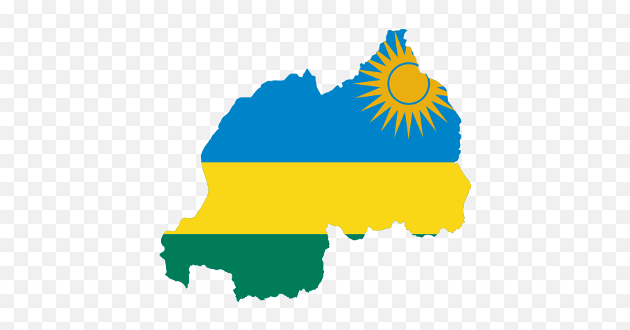 Flag Of Rwanda Png - Rwanda Flag Map Emoji,German Flag Emoji