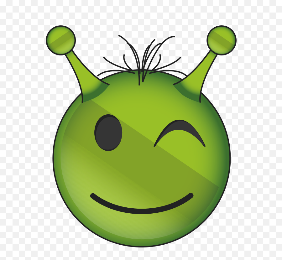 Alien Face Emoji Png Image - Emoji Alien Émotion,Alien Emoji Png
