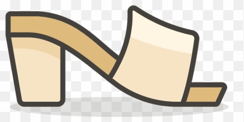 Womans Sandal Emoji Clipart - Icono De Sandalias En Png,Thong Emoji