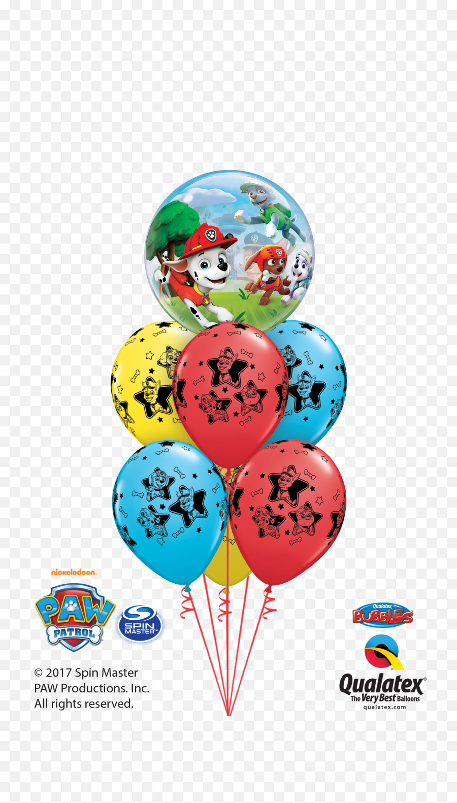 Balloon Bouquet In Watford England Magic Balloon Limited - Paw Patrol Emoji,Birthday Balloon Emoji