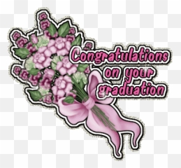 Congratulations On Your Glitter Graphic - Graduation Gif Emoji