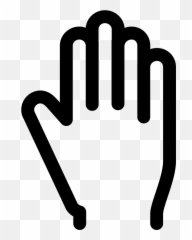 Stop Hand Png Images Collection For - Icon Emoji