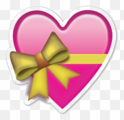 Emoji Iphone Coeur Png 5 Image - Transparent Background Heart