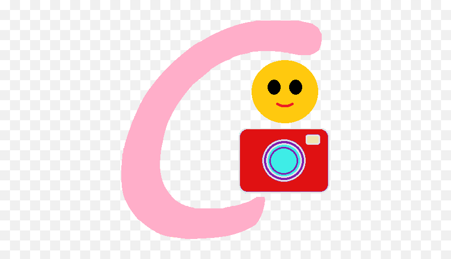 Text And Emoji Camera - Circle,Maga Emoji