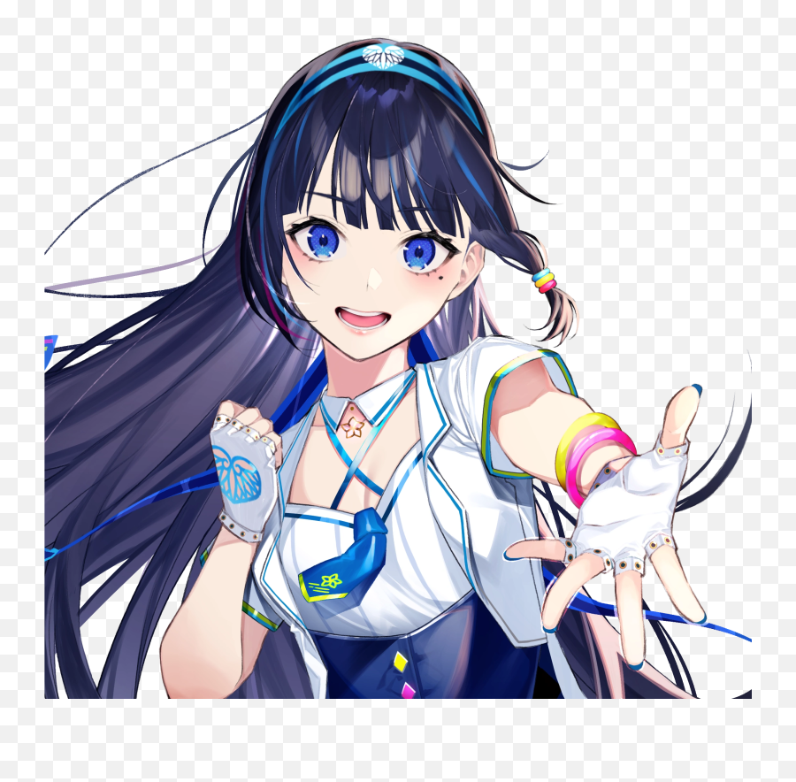 Virtual Youtuber Wiki - Fuji Aoi Emoji,Wailing Emoji