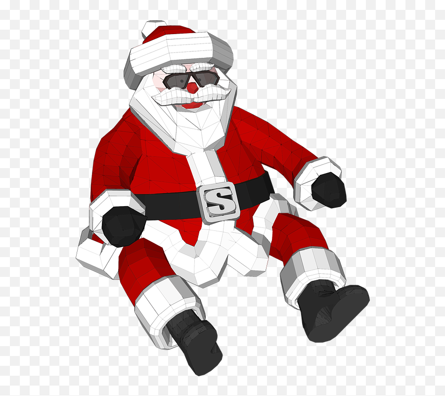 Santa Claus Christmas Vectors - Santa Claus Walking Animation Emoji,Merry Christmas Emoticon
