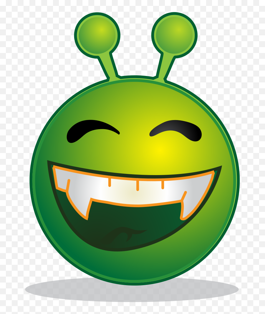Smiley Green Alien - Alien And Sedition Act Clipart Emoji,Eyes Emoji