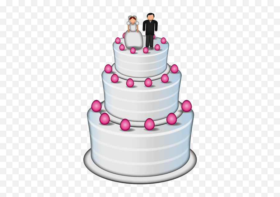 Emoji - Wedding Cake Emoji,Emoji Cake