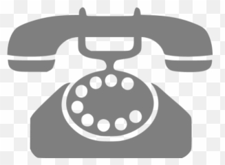 Gray Phone 47 Icon - Tetephone Png Transparent Emoji