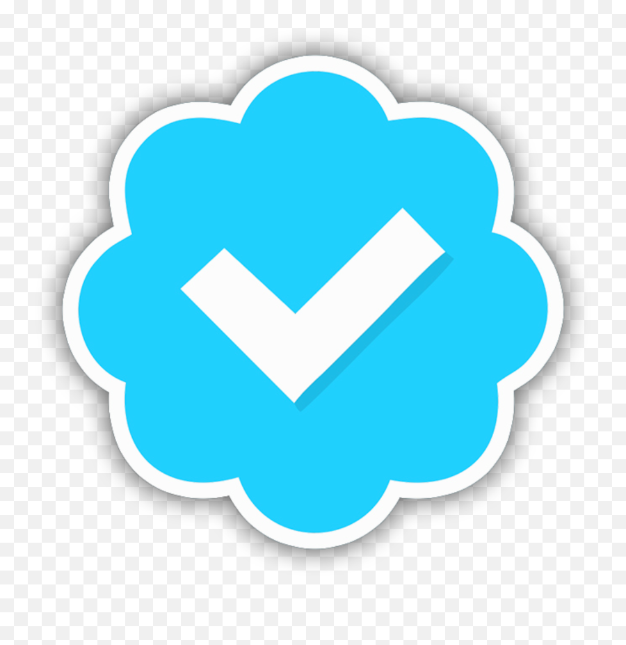 Trending Verified Stickers - Verified Twitter Icon Png Emoji,Blue Tick Emoji For Instagram