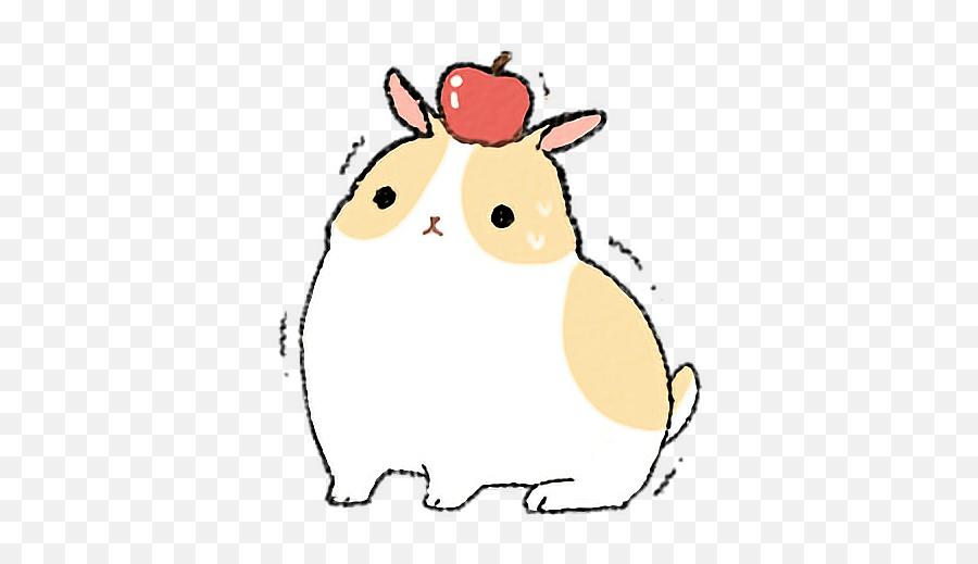Animation Cute Kawaii Anime Japan - Cartoon Emoji,Japanese Bunny Emoji