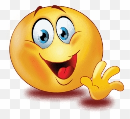 Greeting Emoji Png Transparent - Waving