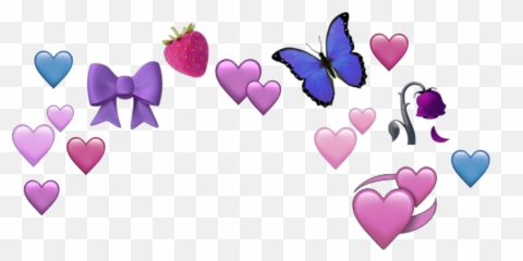 milukyun iphone iphoneemoji emojis butterfly rose - Emoji