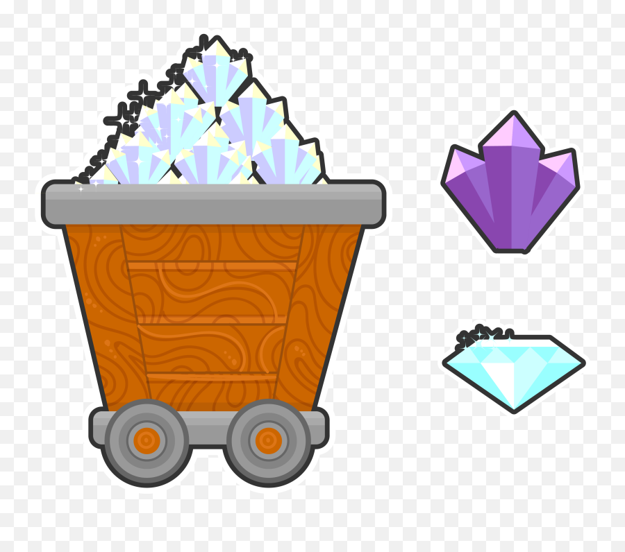 Diamonds Clipart Mines - Png Download Full Size Clipart Clip Art Emoji,Diamonds Emoji