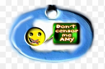 Amy Censorship And Justin Vacula - Smiley Emoji