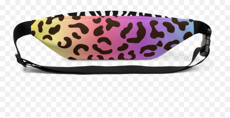 Mixie Lisa Fanny Pack - Leopard Print Fanny Pack Emoji,Leash Emoji