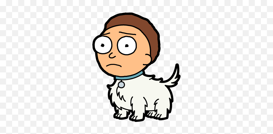 Rick And Morty Snuffles Transparent U0026 Png Clipart Free - Morty Hawaiano Emoji,Testicles Emoji