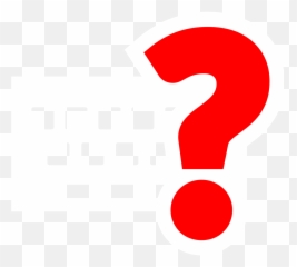 Question Makr Transparent Png Clipart - Red Mark Emoji