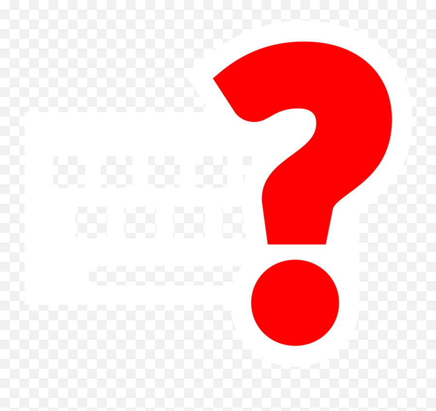 Question Makr Transparent Png Clipart - Red Question Mark Png Emoji,Red Question Mark Emoji