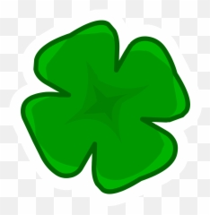 Clover Clipart Limerick - Club Penguin First Pin Emoji