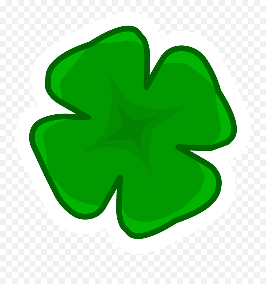 Clover Clipart Limerick - Club Penguin First Pin Emoji,Shamrock Emoji For Facebook