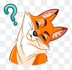 What Does The Fox Say - Telegram Sticker Emoji