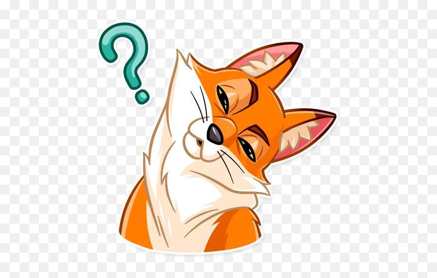 What Does The Fox Say - Telegram Sticker Fox Sticker Telegram Emoji,Fox Emoji