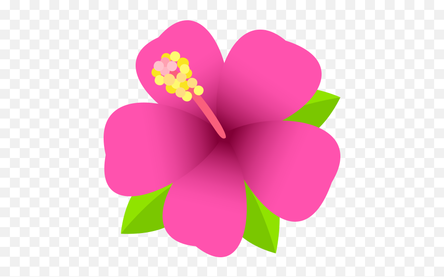 Emoji Hibiscus Flower To Copy Paste Emoji Wprock Emojis De Flores