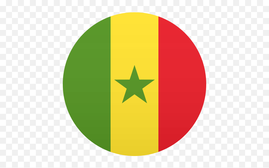 Emoji Flag Senegal To Copy Paste Wprock - Senegal Round Flag Png,French Flag Emoji