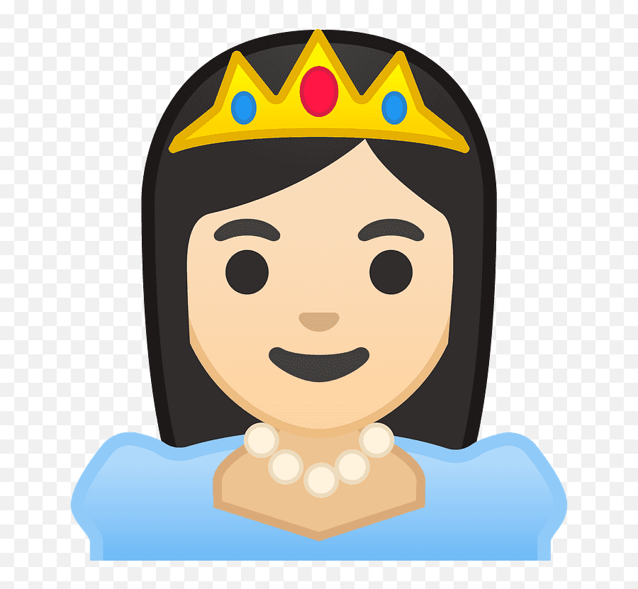 Princess Emoji Clipart - Emoji Sposa,Necklace Emoji
